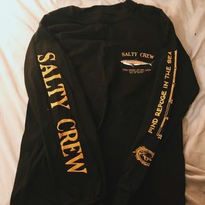 Long Sleeve Salty Crew Shark Shirt